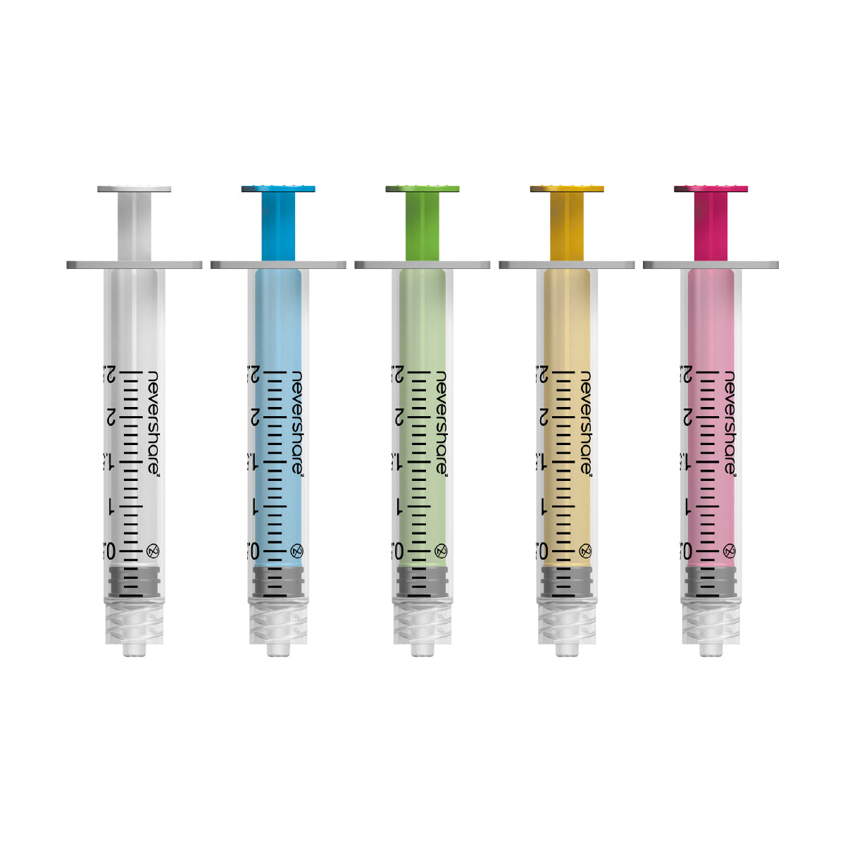 2ml Luer Lock Syringe | Nevershare