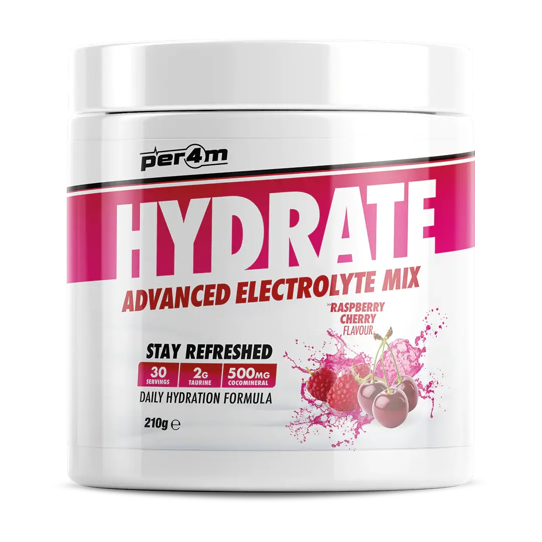 Hydrate Electrolyte Mix | 210g | Per4m + FREE SHAKER