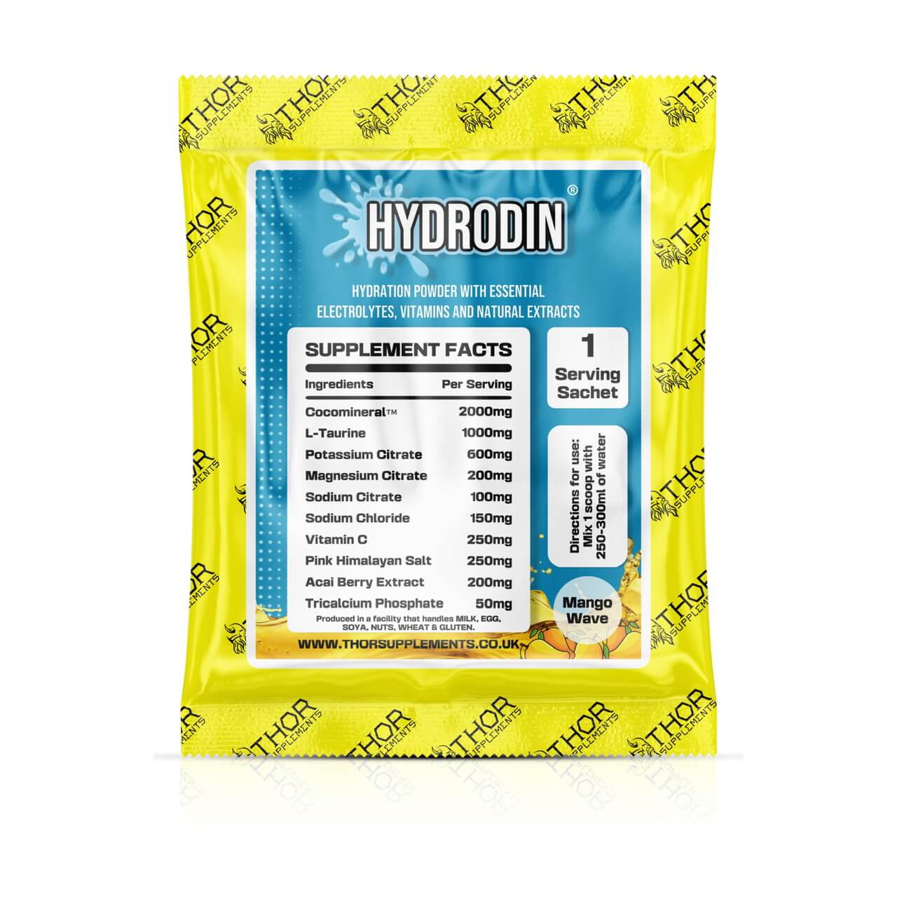 Hydrodin® Sample | Electrolyte Powder | One Serving