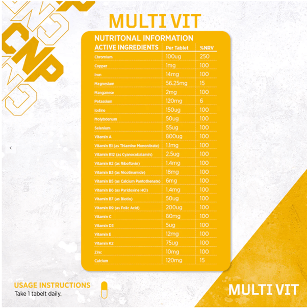 Multivitamin | CNP | 30 Capsules